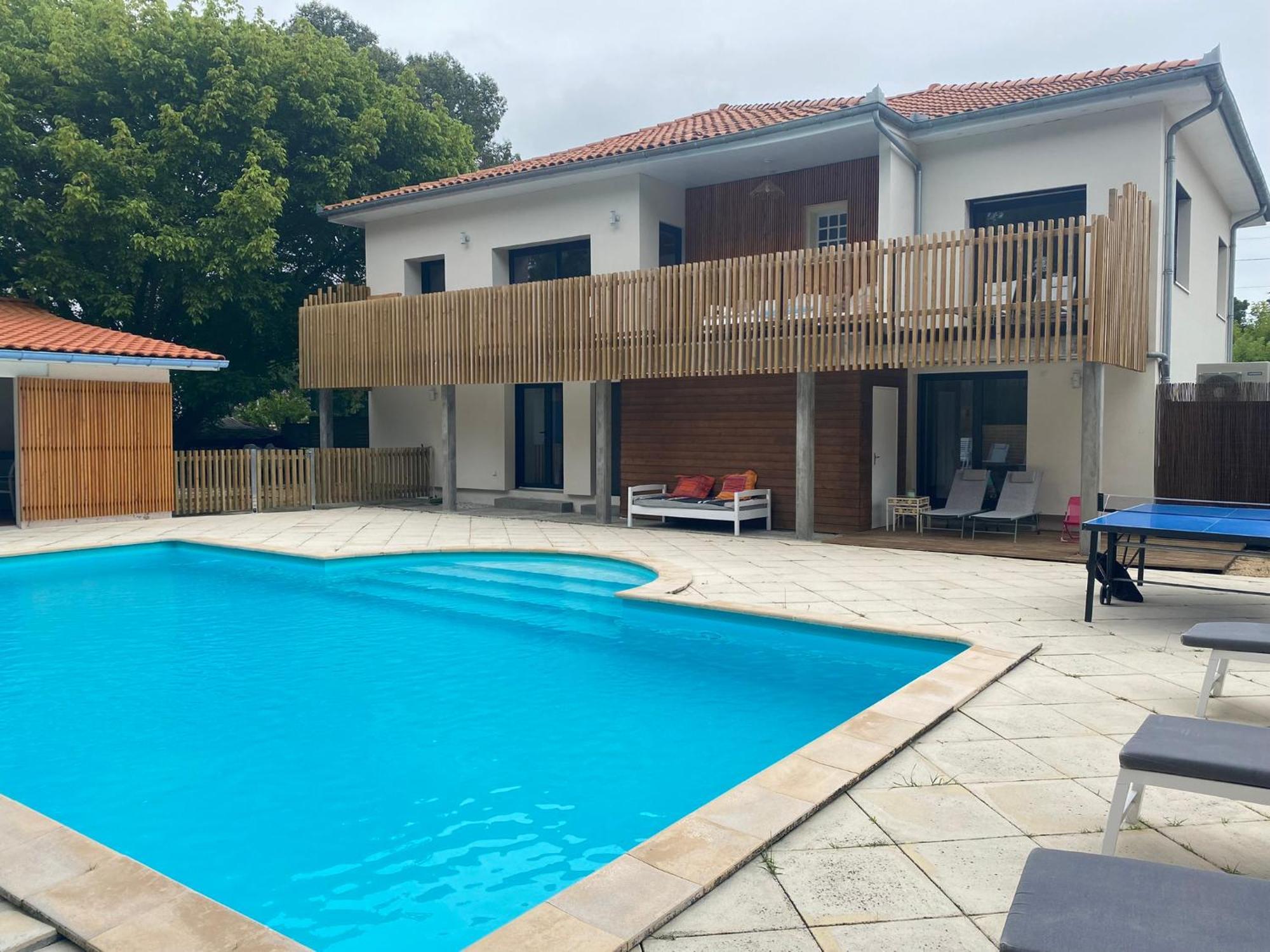 Maison Dharma A 5Km De La Plage Avec Sauna Mimizan-Plage Zewnętrze zdjęcie